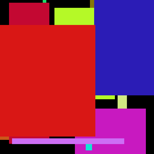 Red Refrigerator Green Black Fire - obrazek 1