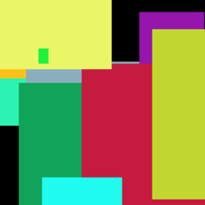 Blender Cushion Green