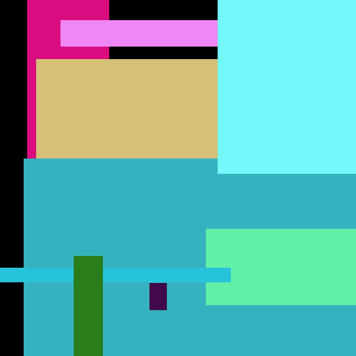 Small Wood Cushion - obrazek 1