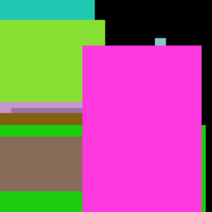 Perl Rooster Apple Toy