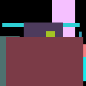 Lavender Cola Chicken Cushion