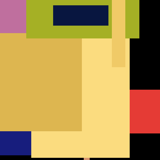 Moustache Bed Carrot Purple - obrazek 1