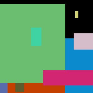 Plastic Brass Rooster