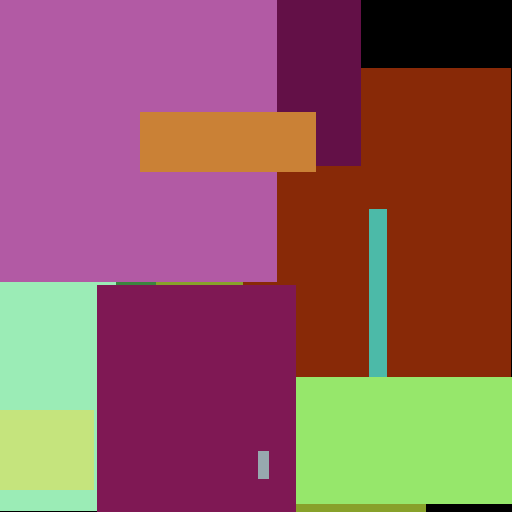 Lavender Lamb Oven Black Hair - obrazek 1