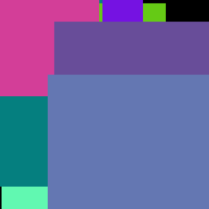 Large TV Black White