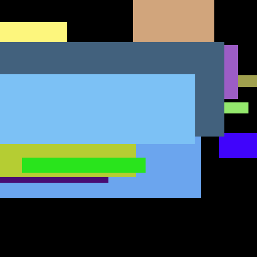 White Film Hot Fire Blue - obrazek 1