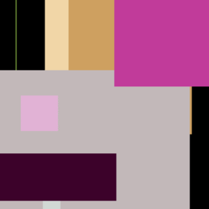 CD Grey Moustache Bed