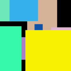 Black Blue Purple Mac Cooler