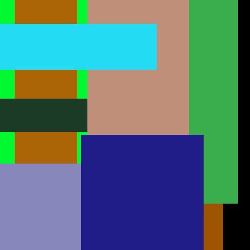 Brown Plastic Cushion - obrazek 1