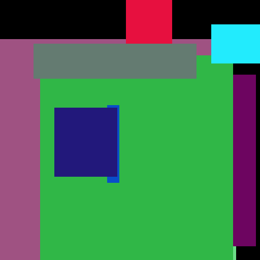 White Chair Violet - obrazek 1