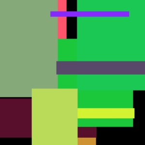 Fire Purple Jazz Bikini