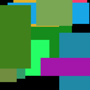 Movie Seat Card Lime