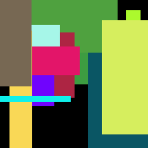 Gun White Rooster Natural Table