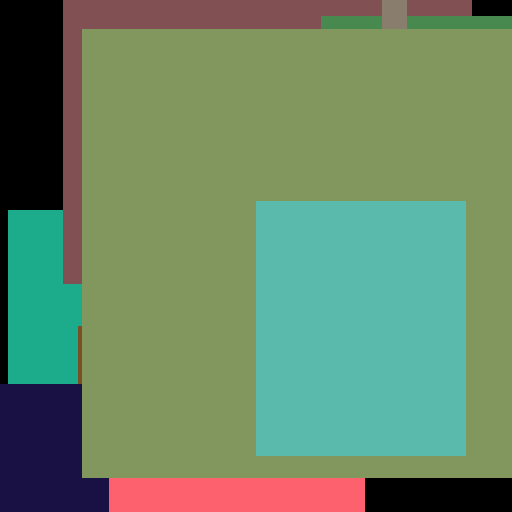 Moustache Plastic Bed - obrazek 1