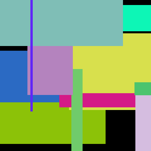 Bed Purple Cover - obrazek 1