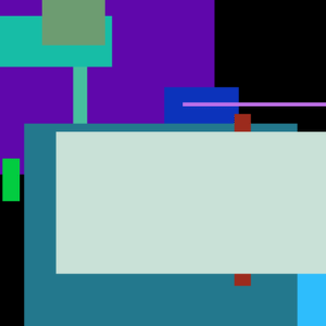 Bikini Hair Perl Bed Table