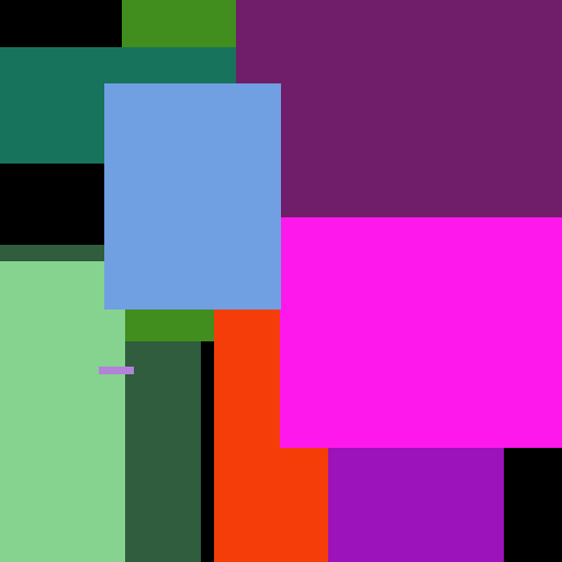 Medium Black Yellow Meat Trouser - obrazek 1