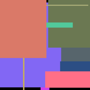 Rooster Purple Thermal Yellow