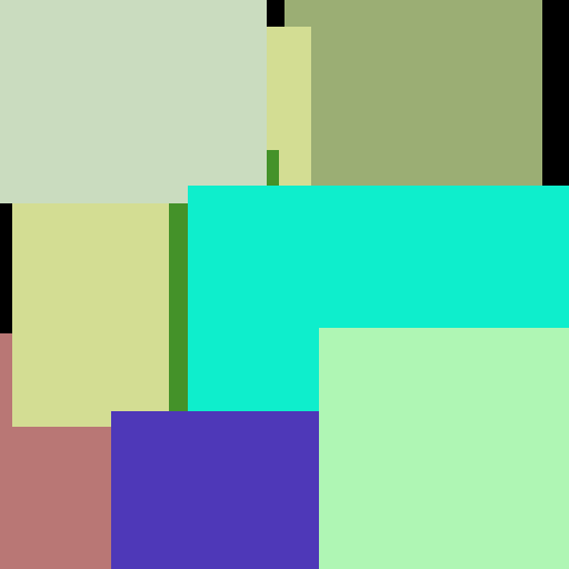 Galaxy Blue Bed - obrazek 1