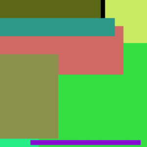 Lavender Chicken Refrigerator Cover