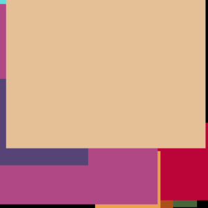 Princess Rooster Red Violet Sheet Cushion