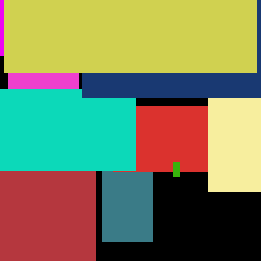 Cushion Moustache Green - obrazek 1