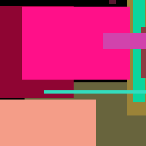 Moustache Towel Red Mac Soy - obrazek 1