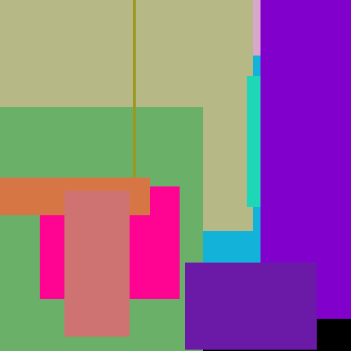 Purple Smoothie Trouser Table - obrazek 1