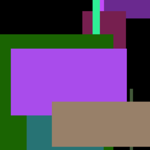 Diamond Moustache Purple