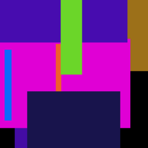 Microwave Table Blue Rooster Bed