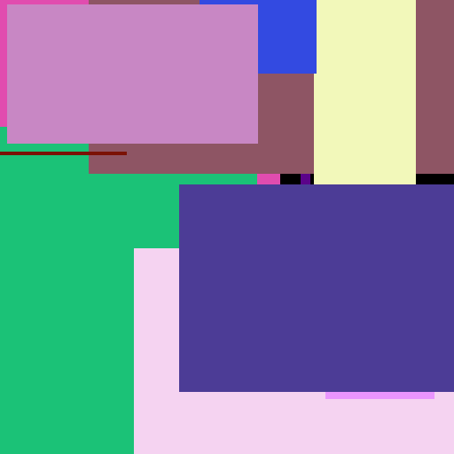 Table Moustache Violet - obrazek 1