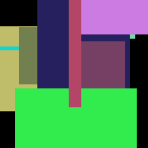 Green Prince Moustache Cover Bed