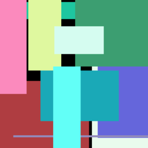 Shower White Large Pink Chicken