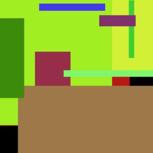 White Black Blue Red Potato