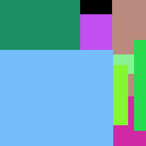 Sheet Hair Dress Hot Green - obrazek 1