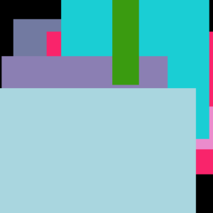 Pink Blue Meat Fish Bikini